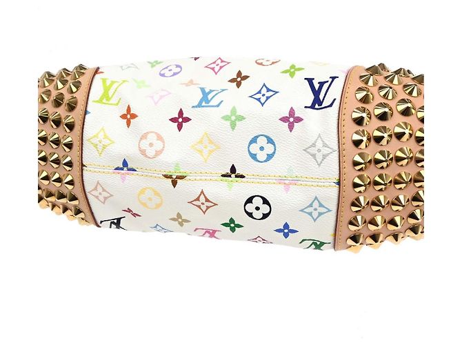 Louis Vuitton Chrissie Monogram Multicolor Blanc - vue 7