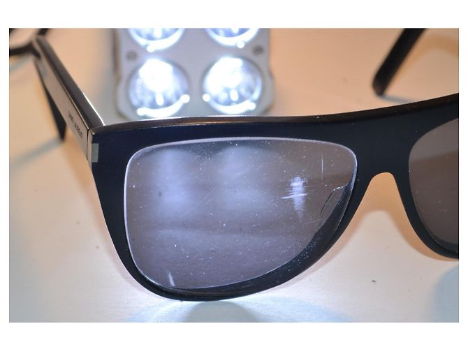 Autre Marque Gafas de sol Saint Laurent SL1 002 Negras Negro - vista 9