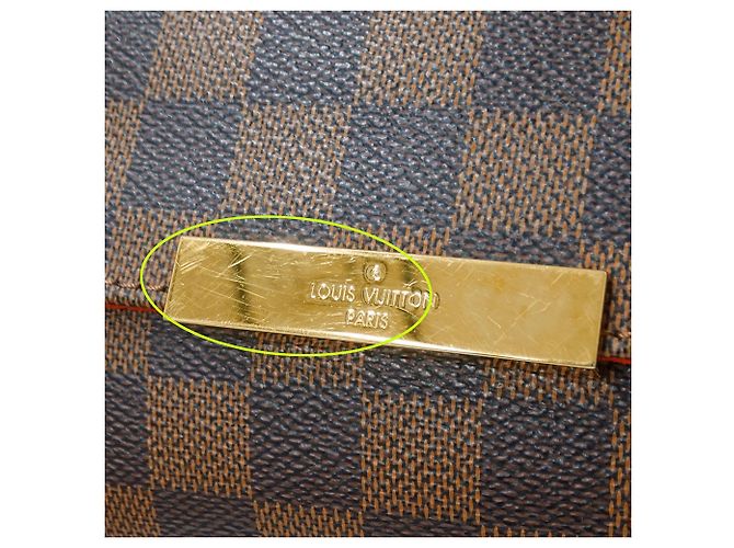 Bolsa Louis Vuitton Damier Canvas Marrom - vista 10