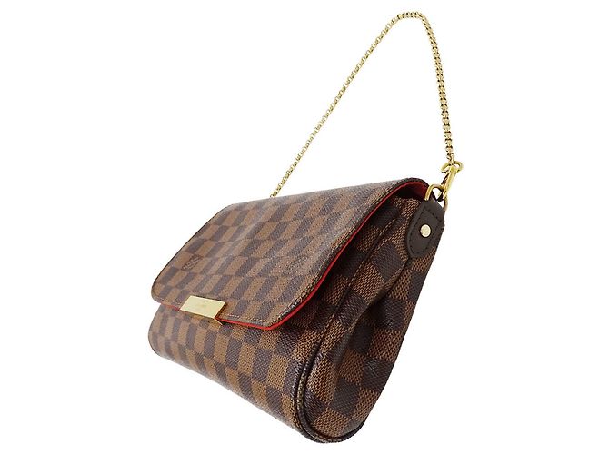 Bolsa Louis Vuitton Damier Canvas Marrom - vista 4
