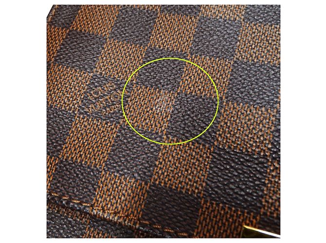 Bolsa Louis Vuitton Damier Canvas Marrom - vista 9