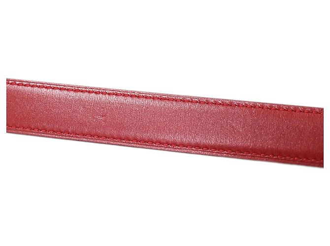 Hermès Hermes Mini Constance Wendelgürtel Schwarz Rot - Ansicht 10