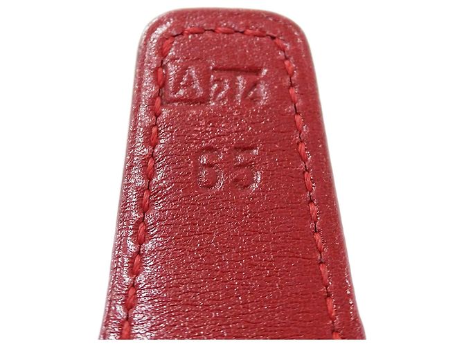 Hermès Hermes Mini Constance Wendelgürtel Schwarz Rot - Ansicht 6