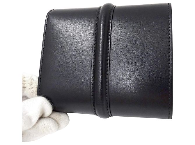 Céline Cartera tri-fold para mujer Celine Negro - vista 9
