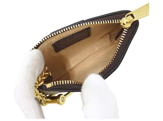 Monedero Gucci Ophidia GG Supreme Castaño - vista 4