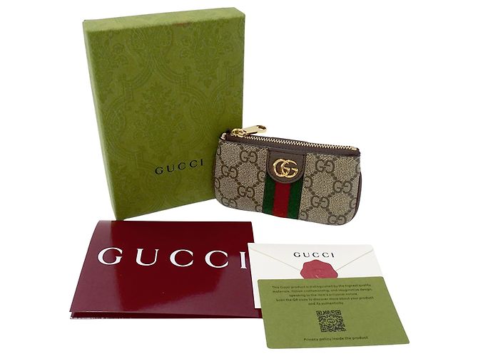 Monedero Gucci Ophidia GG Supreme Castaño - vista 6