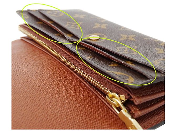 Cartera Larga Monogram Louis Vuitton Castaño Monograma - vista 10