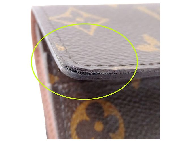 Cartera Larga Monogram Louis Vuitton Castaño Monograma - vista 8