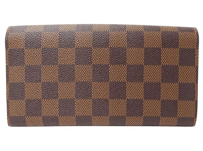 Sarah Cartera larga Louis Vuitton marrón Castaño - vista 2