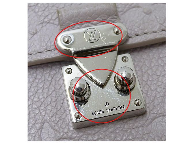Louis Vuitton Gray Monogram Empreinte langes Portemonnaie Braun - Ansicht 11