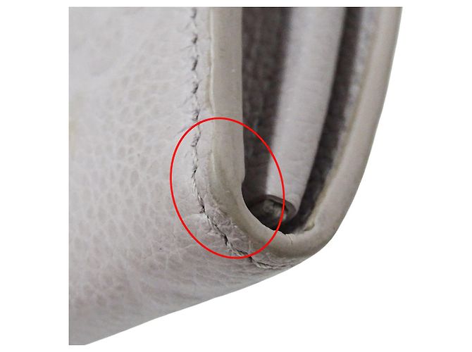Louis Vuitton Gray Monogram Empreinte langes Portemonnaie Braun - Ansicht 8