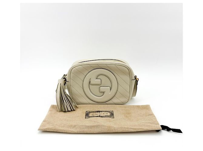 Gucci Soho Disco Nubuck Small Beige - vista 2