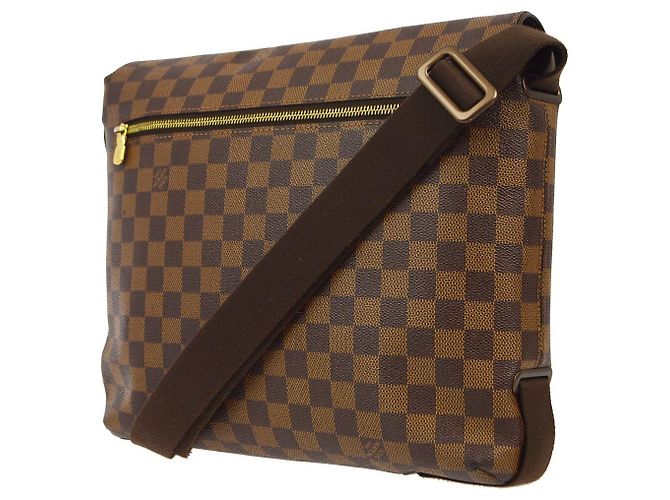 Louis Vuitton Brooklyn Damier Ebene MM Marrom - vista 2