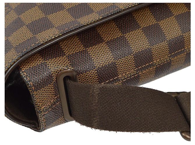 Louis Vuitton Brooklyn Damier Ebene MM Marrom - vista 6