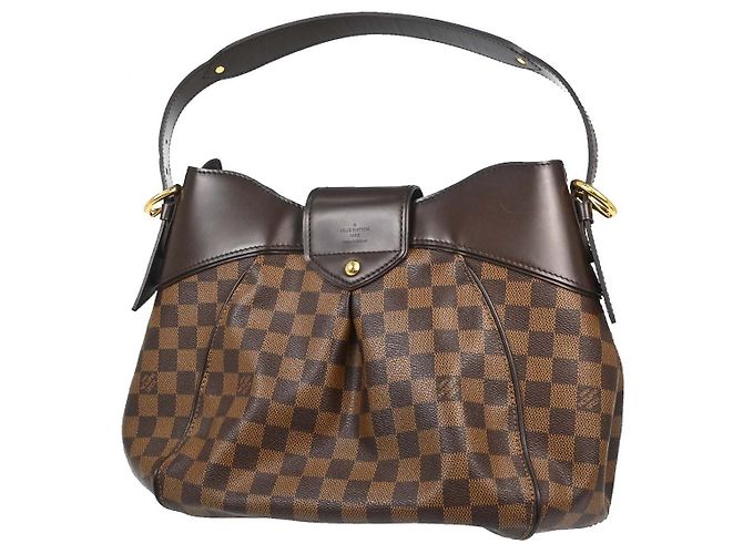 Louis Vuitton Sistina Damier MM Marrone - vista 2