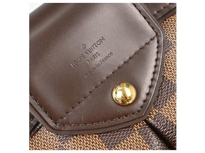 Louis Vuitton Sistina Damier MM Marrone - vista 4