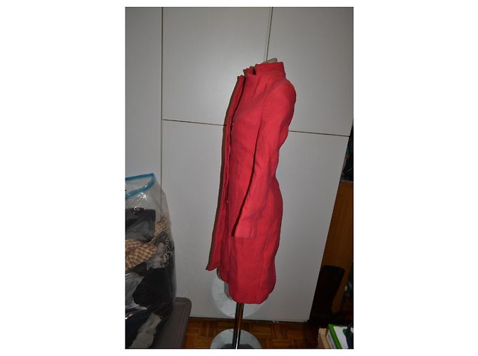 Autre Marque Abrigo de lana rojo Narciso Rodriguez Roja - vista 3