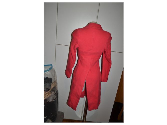 Autre Marque Abrigo de lana rojo Narciso Rodriguez Roja - vista 4