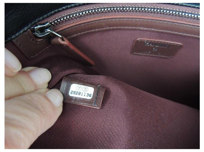 Chanel Clutch XL Couro Matelassê Preto - vista 7