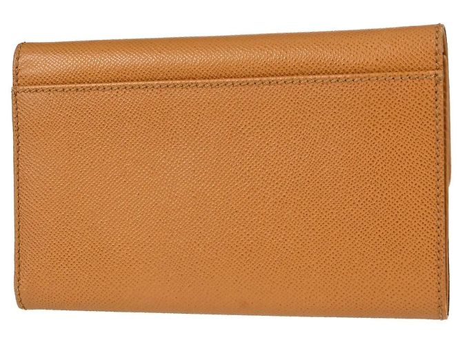 Chanel Trifold Caviar Long Marrone - vista 2