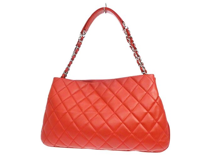 Chanel Timeless CC Expandable Quilted Caviar Large Vermelho - vista 2