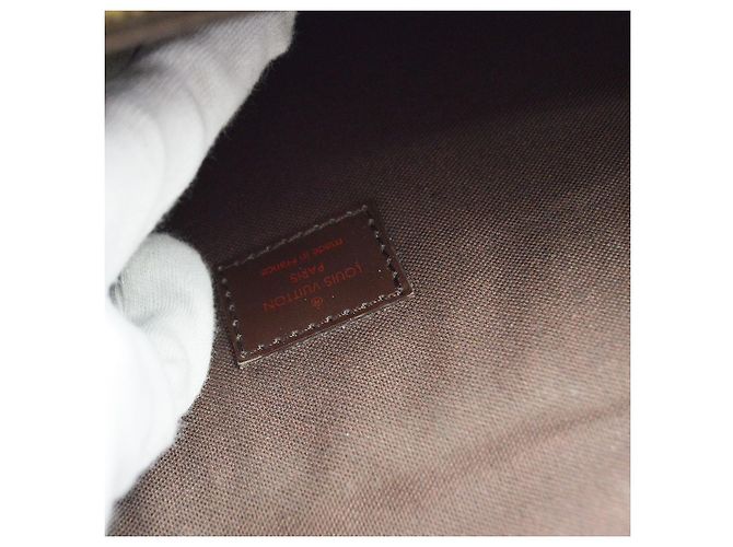 Louis Vuitton Spencer Messenger Damier Ebene Marrone - vista 4