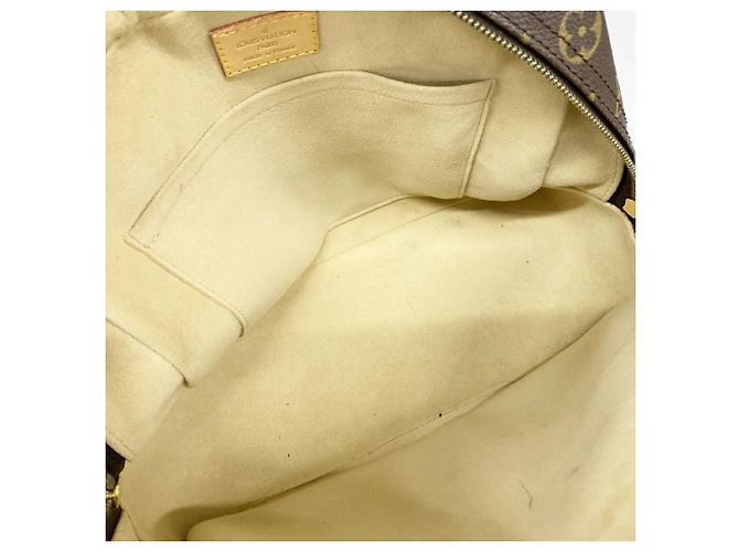 Borsa Louis Vuitton Monogram Manhattan PM Marrone - vista 4