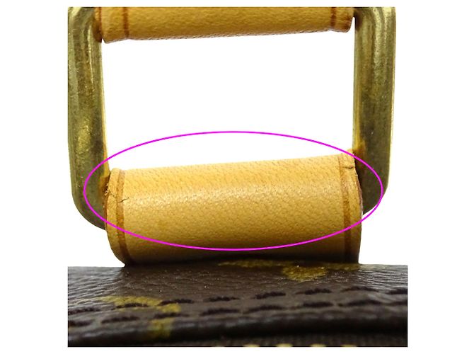 Borsa Boston Monogram Louis Vuitton Marrone Monogramma - vista 11