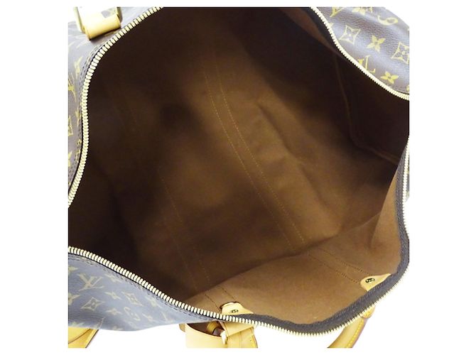 Borsa Boston Monogram Louis Vuitton Marrone Monogramma - vista 5