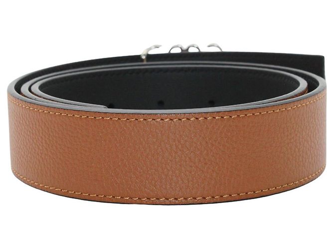 Cinto Standard em Pele Castanha Loewe Marrom - vista 3