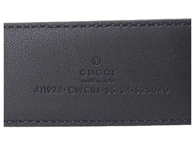 Cintura in pelle da uomo Gucci Nero - vista 5