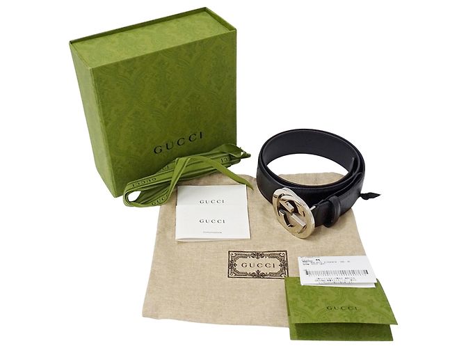 Cintura in pelle da uomo Gucci Nero - vista 6
