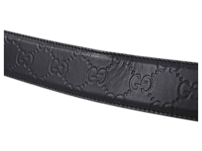 Cintura in pelle da uomo Gucci Nero - vista 8