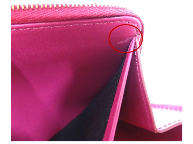 Céline Celine Women's Long Leather Wallet Pink - view 10
