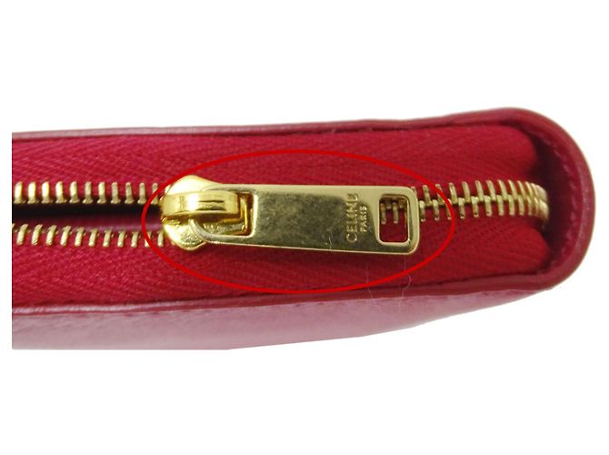 Céline Celine Women's Long Leather Wallet Pink - view 13