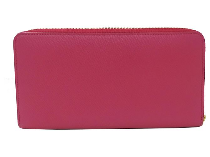 Céline Celine Women's Long Leather Wallet Pink - view 2