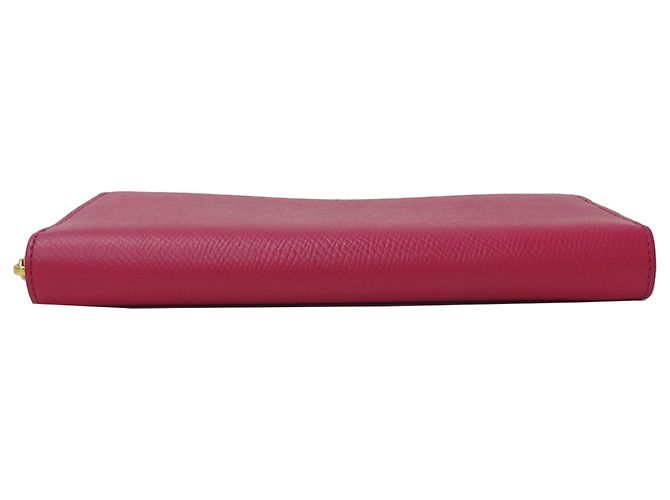 Céline Celine Women's Long Leather Wallet Pink - view 3