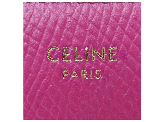 Céline Celine Women's Long Leather Wallet Pink - view 6