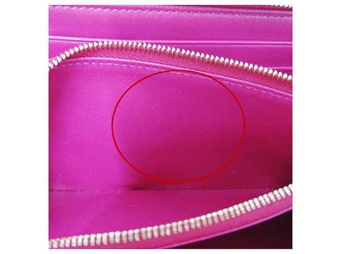 Céline Celine Women's Long Leather Wallet Pink - view 8