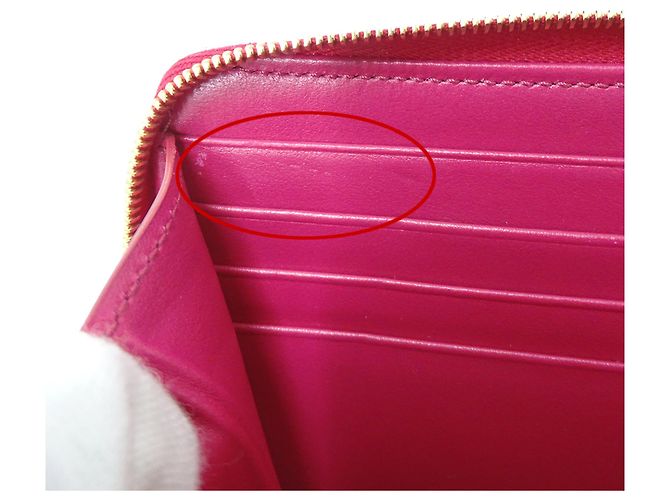 Céline Celine Women's Long Leather Wallet Pink - view 9
