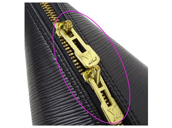 Bolsa Louis Vuitton Alma PM Preto - vista 10