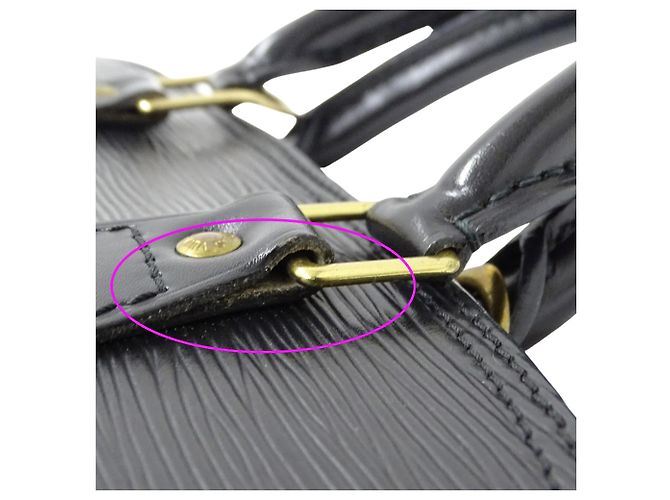 Bolsa Louis Vuitton Alma PM Preto - vista 13