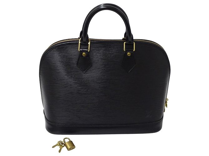 Bolsa Louis Vuitton Alma PM Preto - vista 14