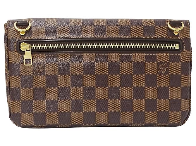 Bolso Louis Vuitton - Hoxton PM N41257 Castaño - vista 2