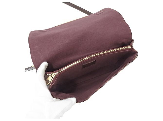 Bolso Louis Vuitton - Hoxton PM N41257 Castaño - vista 5