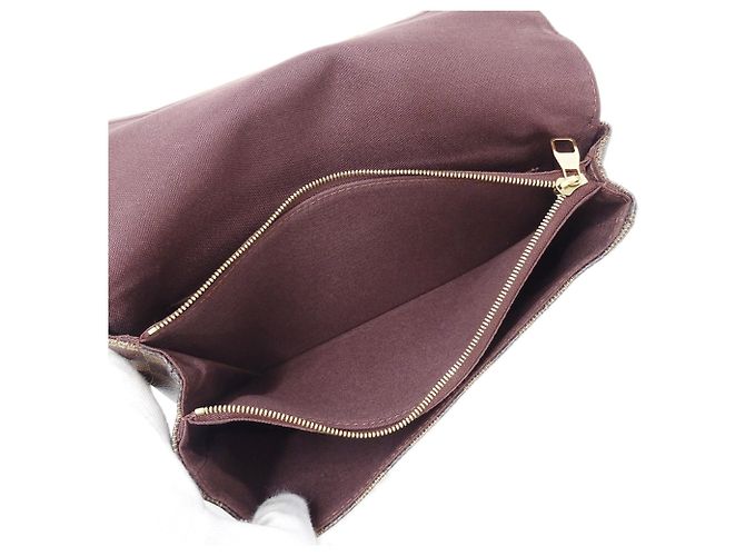Bolso Louis Vuitton - Hoxton PM N41257 Castaño - vista 8