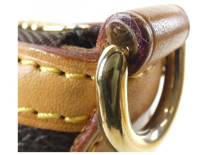 Borsa Louis Vuitton Monogram Palermo PM Marrone - vista 5