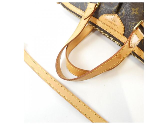 Borsa Louis Vuitton Monogram Palermo PM Marrone - vista 6