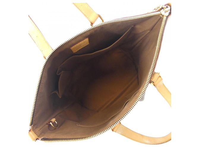 Borsa Louis Vuitton Monogram Palermo PM Marrone - vista 9