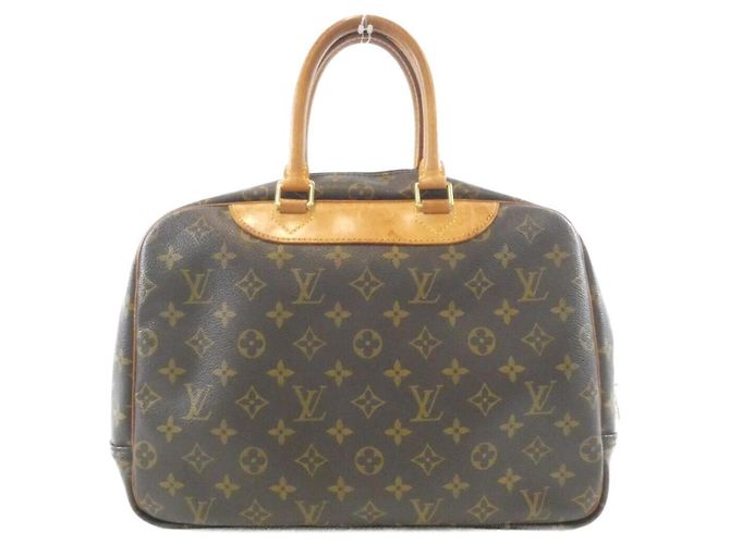 Louis Vuitton Monogram Bowling Vanity Handtasche Braun - Ansicht 2
